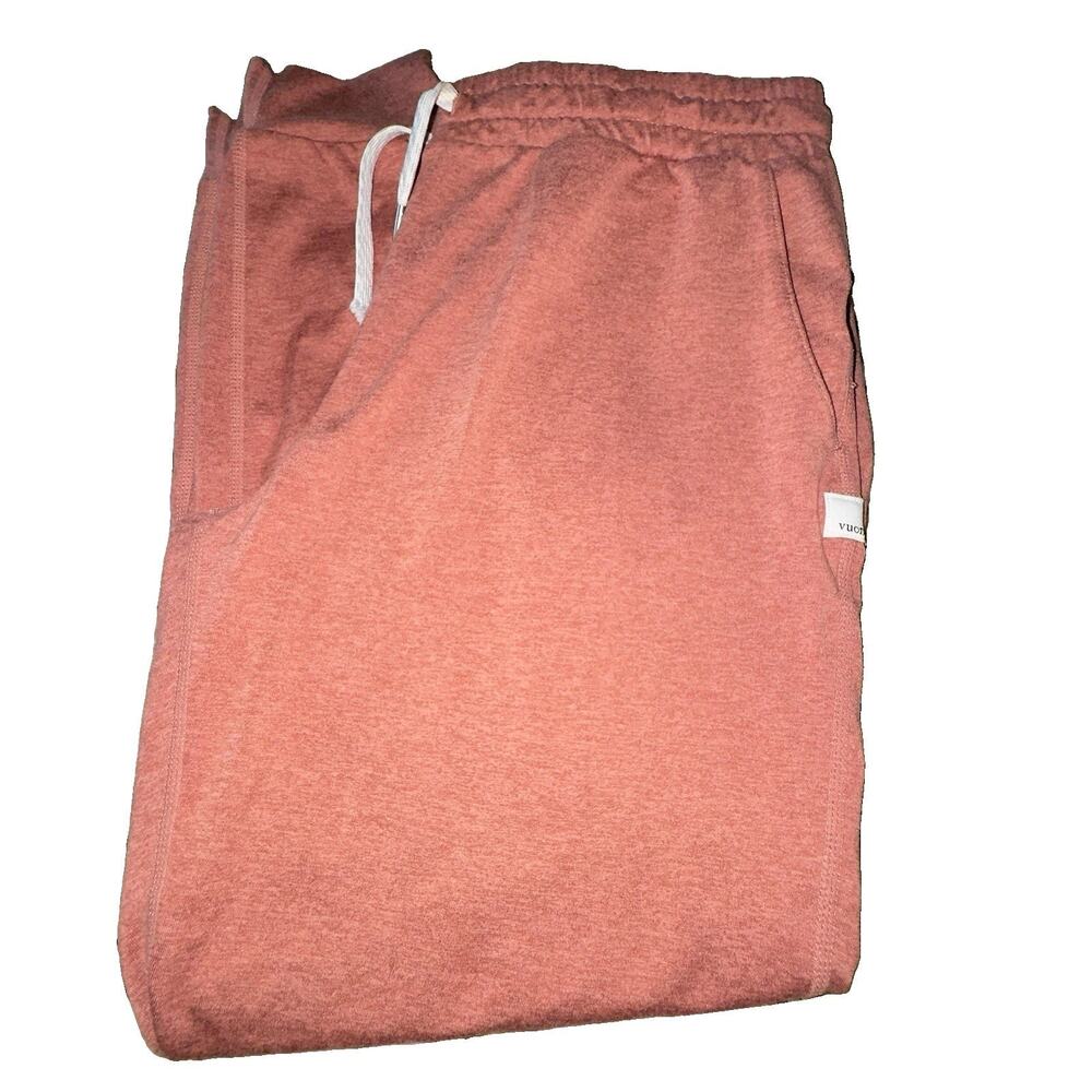 Vuori Women’s Performance Joggers Size Small Cinnamon Heather Orange VW303